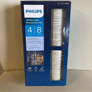 NEW Philips LED Micro Lights Set Of 4